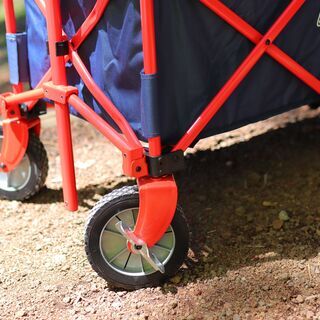 Coleman コールマン アウトドアワゴン (ネイビーレッド) [当方自宅引取