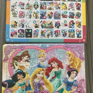 キッズパズルひらがなディズニープリンセス ミッキー おみっち 東陽町の子供用品の中古あげます 譲ります ジモティーで不用品の処分