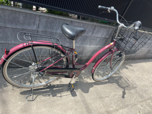 値下げ去年七月購入　カーグリラックス　シマノ変速付き自転車