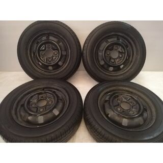 ★ノーマルタイヤX鉄ホイール★ 145/70R12 ヨコハマタイヤ ノーマル 7.5山 鉄ホイール 12x4B 4H -100  ～横浜市旭区 ズーラシア近く～