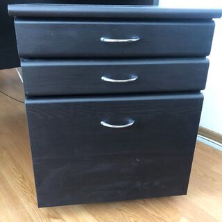 湯川家具 キャビネット付学習机