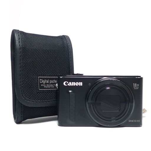 D253 Canon キヤノン デジカメ SX610 HS SDカード付き 送料込