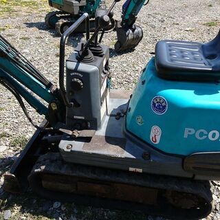 pc02-1A ユンボ バックホー パワーショベル
