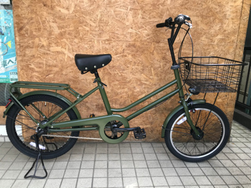 新車 Nois bike ノイズバイク Model-T 20インチ 前カゴ付きオートライト付き