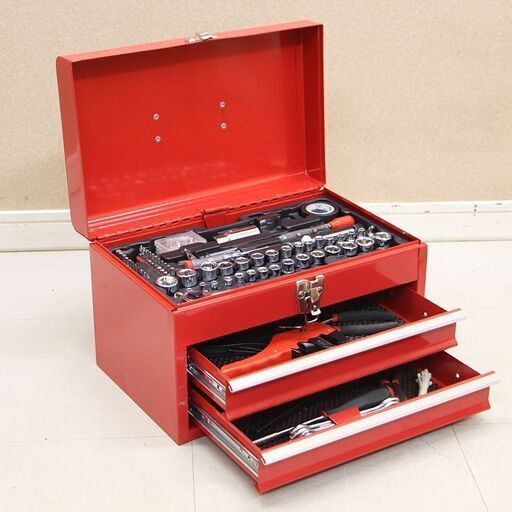 GM10 150PIECE AUTO MECHANICS TOOL KIT オートメカニック ツールキット ツールボックス(HD913aaxY)