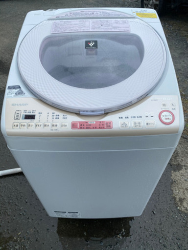 2016年製８キロシャープ洗濯機！