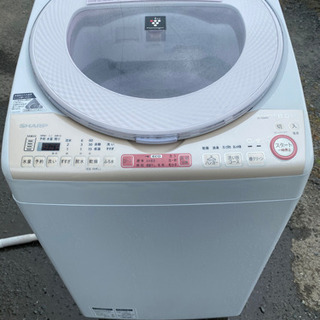 2016年製８キロシャープ洗濯機！