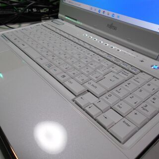 ノートパソコン 富士通 FMV BIBLO Windows10 CPU i5 メモリ4GB 　HDD500GB Blu-ray ノートパソコン 富士通 FMV BIBLO Windows10 CPU i5 メモリ4GB