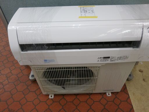 ID 966318 中古エアコン  三菱　2.2K　２０１９年　冷暖　6～8畳　MSZ-GV2019－（W)　耐塩害使用