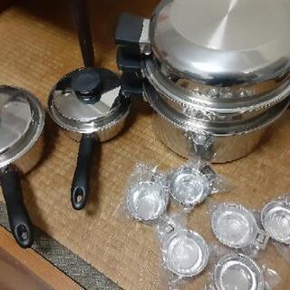 アムウェイ クィーン eインダクションレンジ+アムウェイ クィーン ２１ピースセット