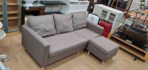 M9392 3人掛け L字ソファー 家具 送料B 札幌 プラクラ南9条店 カード 