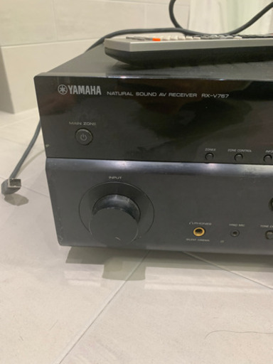 限定値下げ　YAMAHA AVアンプ　RX-V767 ipodドッグ付