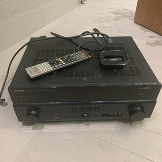 限定値下げ YAMAHA AVアンプ RX-V767 ipodドッグ付