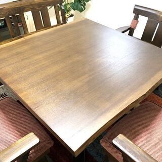 札幌近郊 送料無料 極上品 リビング ダイニングテーブル (ヤマト2 LD 