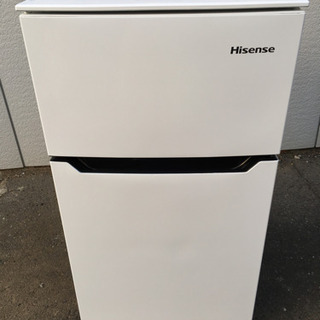 ■2ドア冷凍冷蔵庫 HR-B95A 2019年製■Hisense...