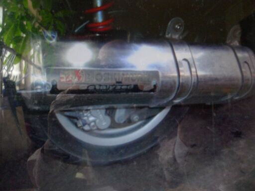 キムコ　グランドディンク１２５Z　　ヨシムラマフラー　リヤーキャリヤ付き　完動美車 キムコ グランドディンク125Z ヨシムラマフラー リヤーキャリヤ付き