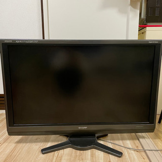 シャープ　AQUOS 40型【良品】引取り シャープ アクオス 40型 日本製 テレビ 作動確認済 引き取り可能方