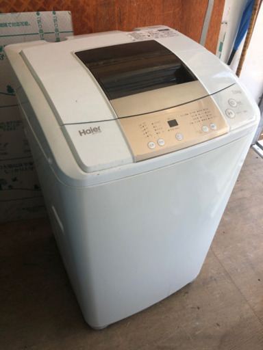 美品　ハイアール　洗濯機　17年製　7キロ