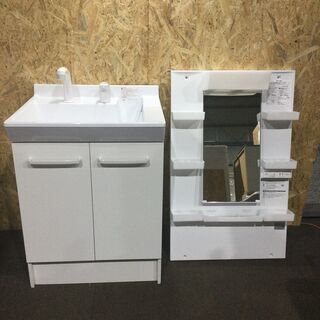 LIXIL製　洗面化粧台　シャンプードレッサー　PVN-605SN　W600タイプ　中古品