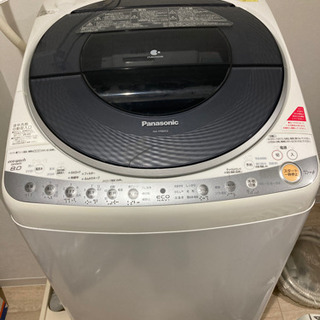 パナソニック製洗濯機　NA-FR80S3