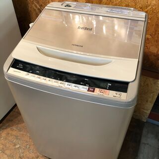 動作保証60日間あり】HITACHI BEATWASH 2018年 BW-V100B 10.0kg 洗濯機 