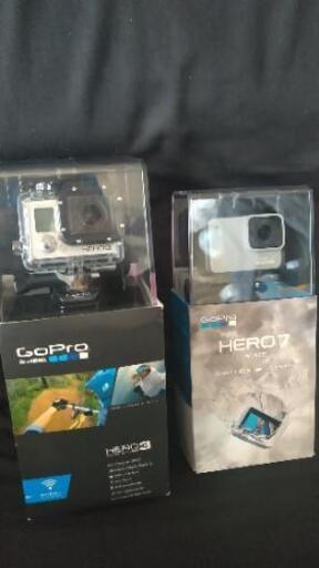 GoPro3、HERO7 セット 8550円