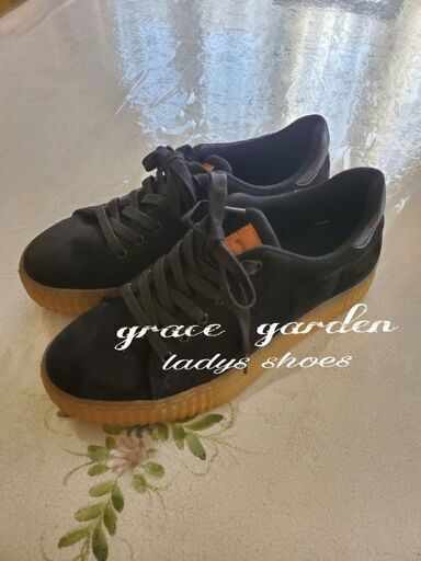 ２４cm 彡grace Gardenスニーカー彡美品 冠婚葬祭 通学 Ayanon 西山天王山の靴 スニーカー の中古あげます 譲ります ジモティーで不用品の処分