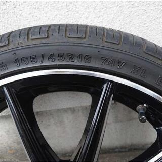 ◆タイヤホイール4本セット☆165/45R/16SUZUKIエブリィda64wにて使用 ◇タイヤホイール4本セット☆165/45R/16SUZUKIエブリィda64wにて使用