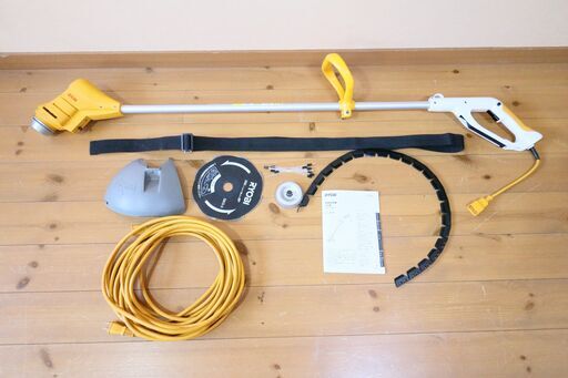 電動 刈払機 草刈機 リョービ AK-3000 刈幅200mm RYOBI 金属8枚刃 電動工具