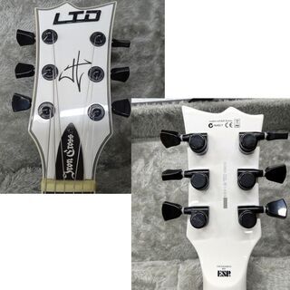 美品 LTD Iron Cross Snow White ジェームスヘットフィールド シグネチャー METALLICA James Hetfield ESP エレキギター 札幌市 平岸