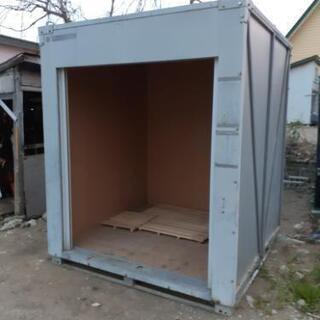 商談中大型物置小屋シャッター付き 【公式通販】