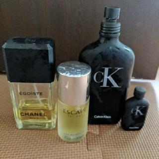 CHANEL EGOIST　CalvinKlein　CK　香水