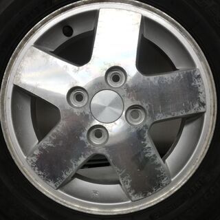 ★特価！！ノーマルタイヤ＆ホイール 4本セット★ 165/65R13 ブリヂストン NEXTRY 2016年製 13X4.0B 4H -100 スズキ 純正 ～横浜市旭区 ズーラシア近く～