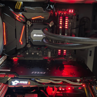 ゲーミングPC i7-7700K 32GB 1T GTX1080 水冷