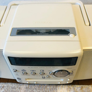 KENWOOD CD•MDコンポ　2008年製　リモコン無し