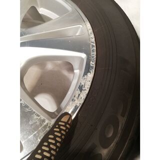 ★希少サイズ！！ ノーマルタイヤ・ホイール 4本セット★ 195/60R15 ヨコハマタイヤ DNA ECOS 7山 2015年製 ROZEST 15x6J 4H PCD100 OFF +43 ～横浜市旭区 ズーラシア近く～