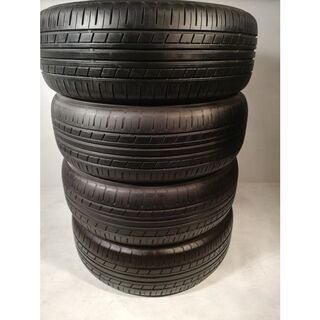 ★希少サイズ！！ ノーマルタイヤ・ホイール 4本セット★ 195/60R15 ヨコハマタイヤ DNA ECOS 7山 2015年製 ROZEST 15x6J 4H PCD100 OFF +43 ～横浜市旭区 ズーラシア近く～