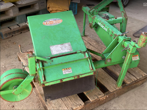 トラクタロータリー作業機　日立溝上機ローターTR300　中古品