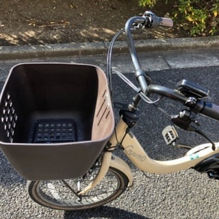 【美品】PanasonicギュットクルームR・DX +純正レインカバー付！子乗せ電動アシスト自転車