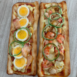 ①食品サンプル　ピザ　2枚セット
