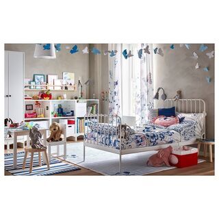 IKEA 子供伸長式ベッド フレーム&すのこ&マットレス | neper.edu.ec