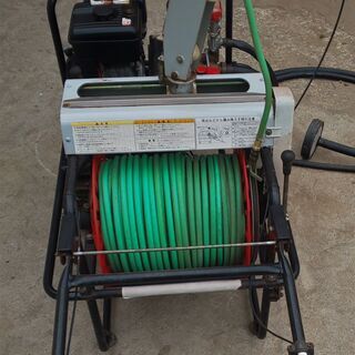 鹿児島発 共立 ガソリンエンジン自走キャリーセット動噴VSC4511 -エア