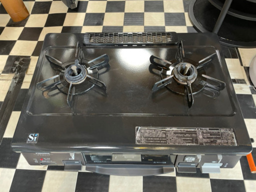 リサイクルサービス八光】2017年製 パロマ LPガスコンロ 左強火 IC