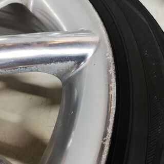 ★ノーマルタイヤ&ホイール 4本セット★ 165/55R15 ヨコハマタイヤ ブルーアースRV-01 2016年製 15x5.5J ENKEI 4H -100 Off 50 4本 シルバー メッキ 軽自動車のインチアップに ～横浜市旭区 ズーラシア近く～