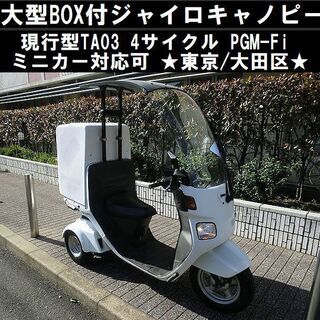 ★BOX付ジャイロキャノピーTA03(4サイクル)PGM-Fi《...