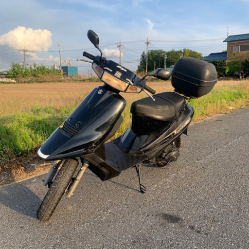 【カスタム多数】アドレスV100 ZZ足回り 社外サス リアボックス付き！実働格安！SUZUKI ADDLESSV100 乗り出し価格！