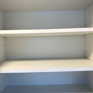 レンジボード 白 ニトリ 収納棚 食器棚 中古品 直接引取り者歓迎