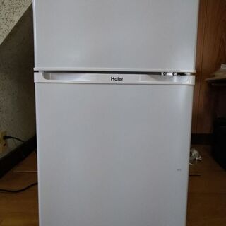 【ネット決済】現金取引、ハイアール　ノンフロン冷凍冷蔵庫91L