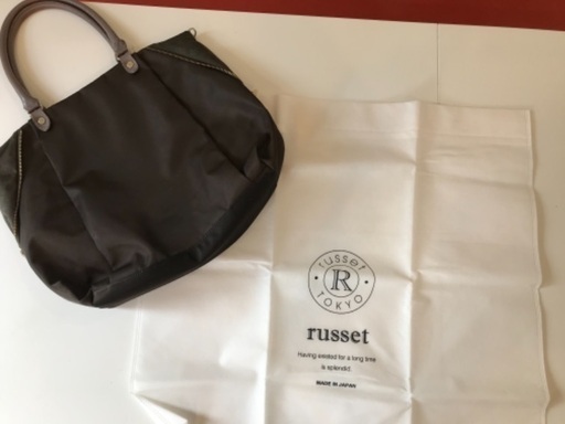 russet ナイロントートバッグ　美品
