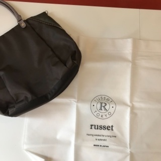 russet ナイロントートバッグ　美品